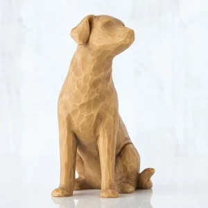 “Amo o Meu Cão” (Claro) – Willow Tree